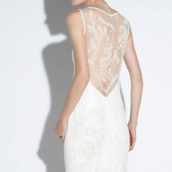 NICOLE MILLER BRIDAL WEDDING DRESS LEIGH OK10000 / PS0004 $3200 SZ 8 - Picture 5 of 17